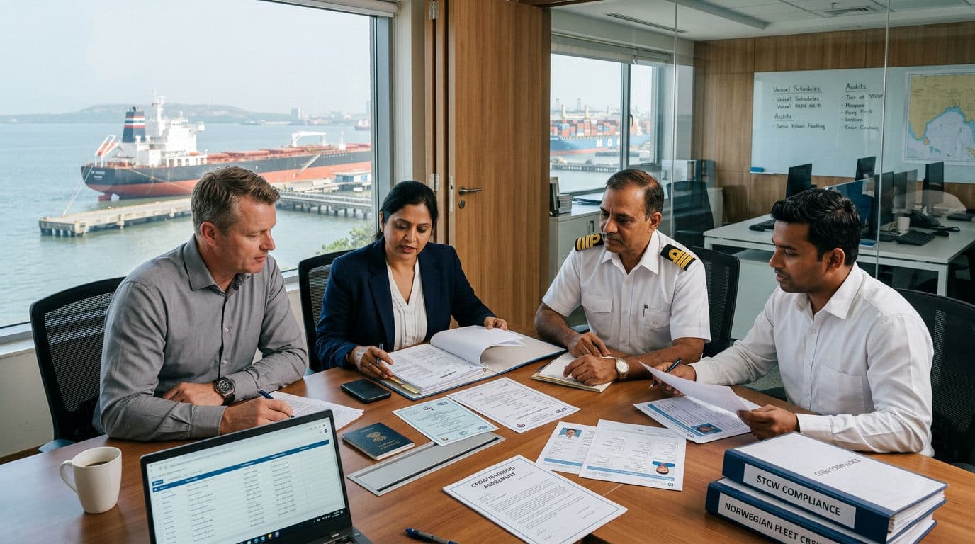 How Norwegian Ship Owners Source Indian Crews: Inside the Manning Partnership