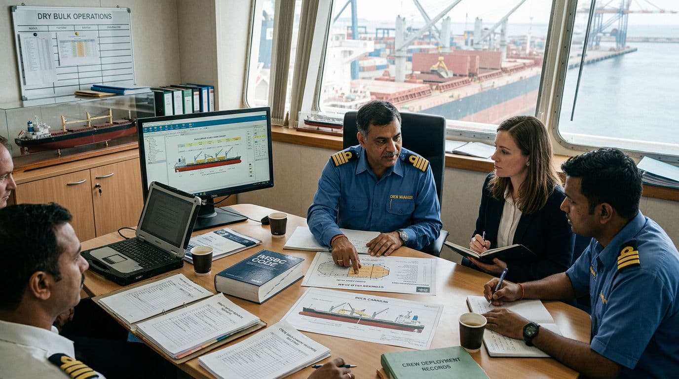 Dry Bulk Crew Management: Why Specialised Experience Matters for Ship Owners