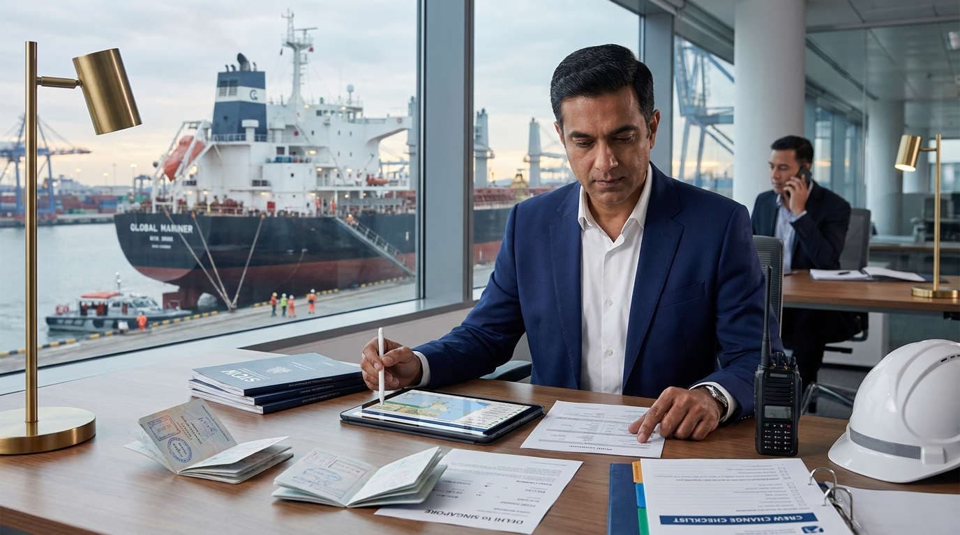 Crew Change Planning for Bulk Carriers: How to Avoid Costly Port Delays