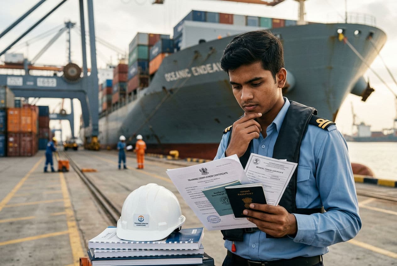 How to Get Your First Job in Merchant Navy India: Step-by-Step 2026 Guide