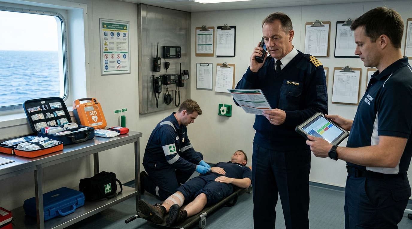 What Happens When a Seafarer Falls Ill at Sea? A Ship Owner's Guide to Medical Emergencies and MLC 2006 Liability